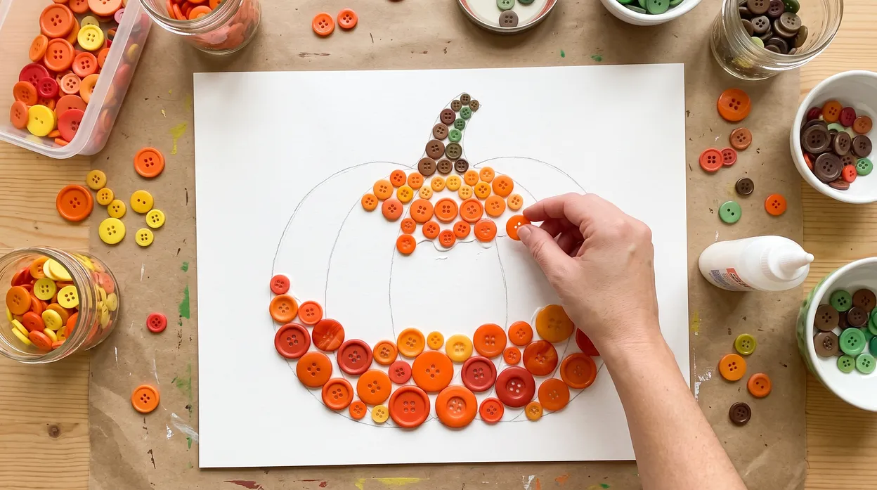 Button Pumpkin