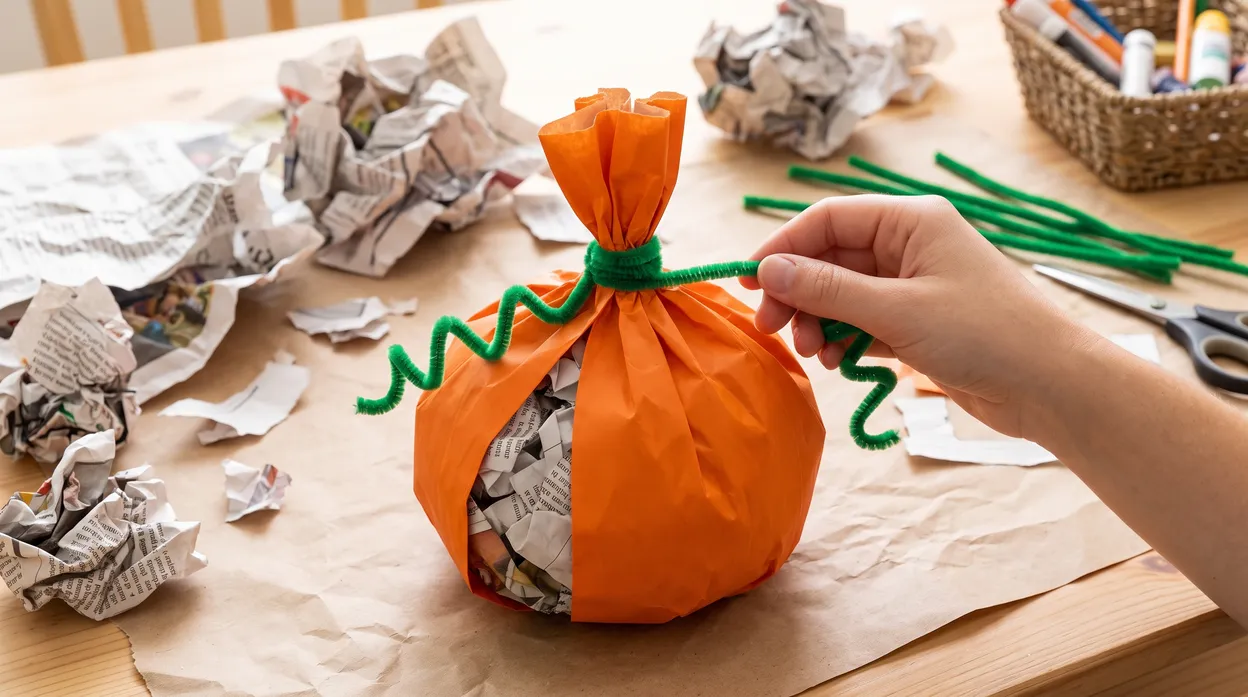 Paper Bag Pumpkin