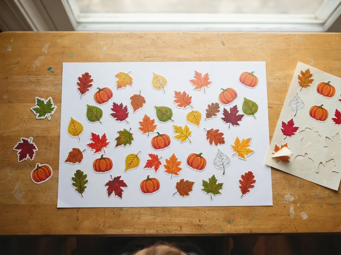 Sticker Leaves