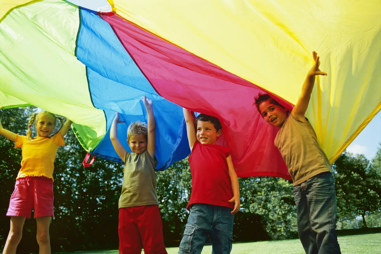 fun parachute games