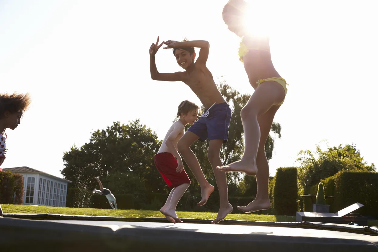 fun trampoline games