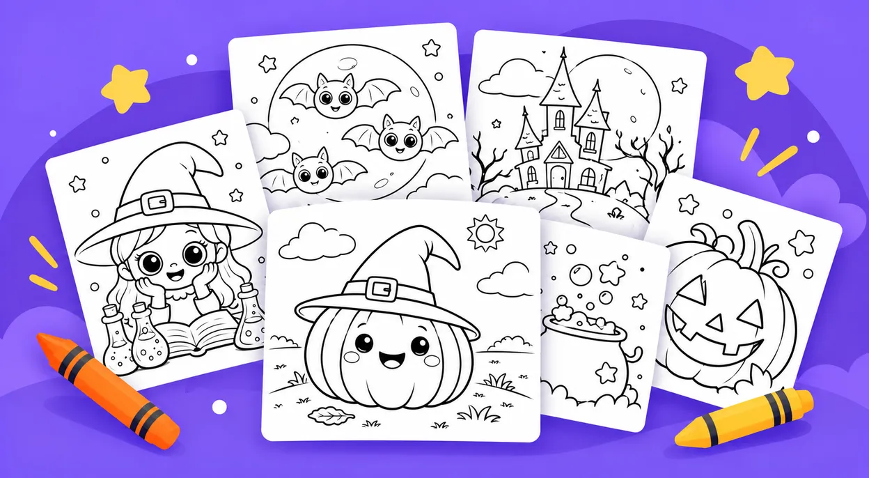 halloween coloring pages