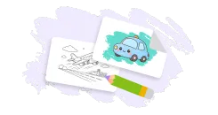 airplane coloring pages